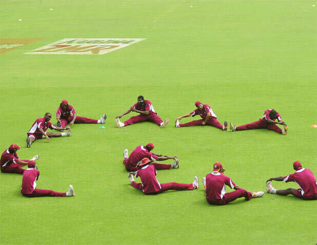 Pakistan-West Indies practice session