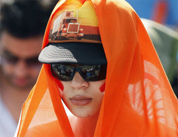 Indian fans in Mohali