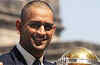 Dhoni shaves head after India's World Cup triumph