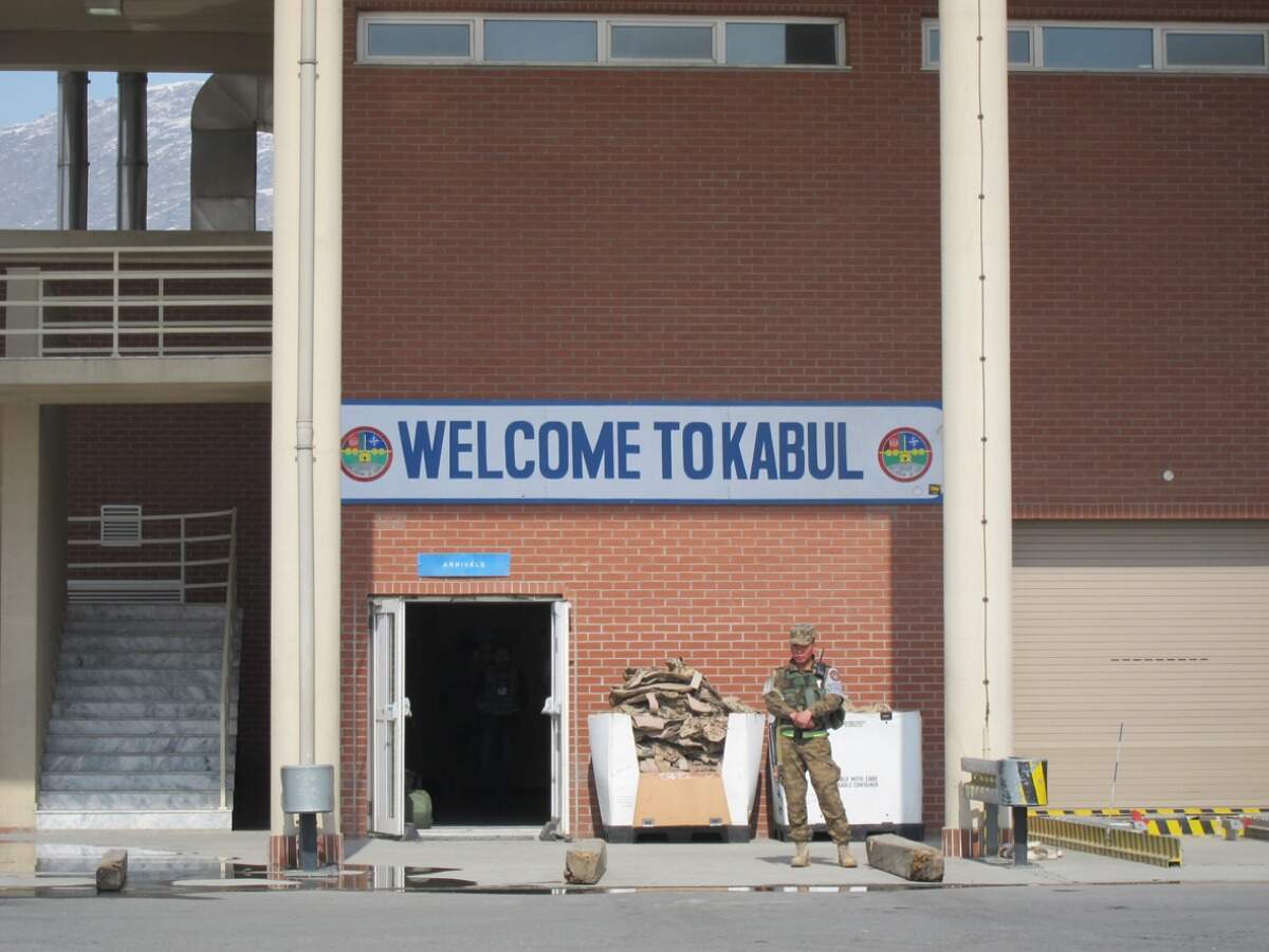 afghanistan: kabul airport afghanistan: kabul airport