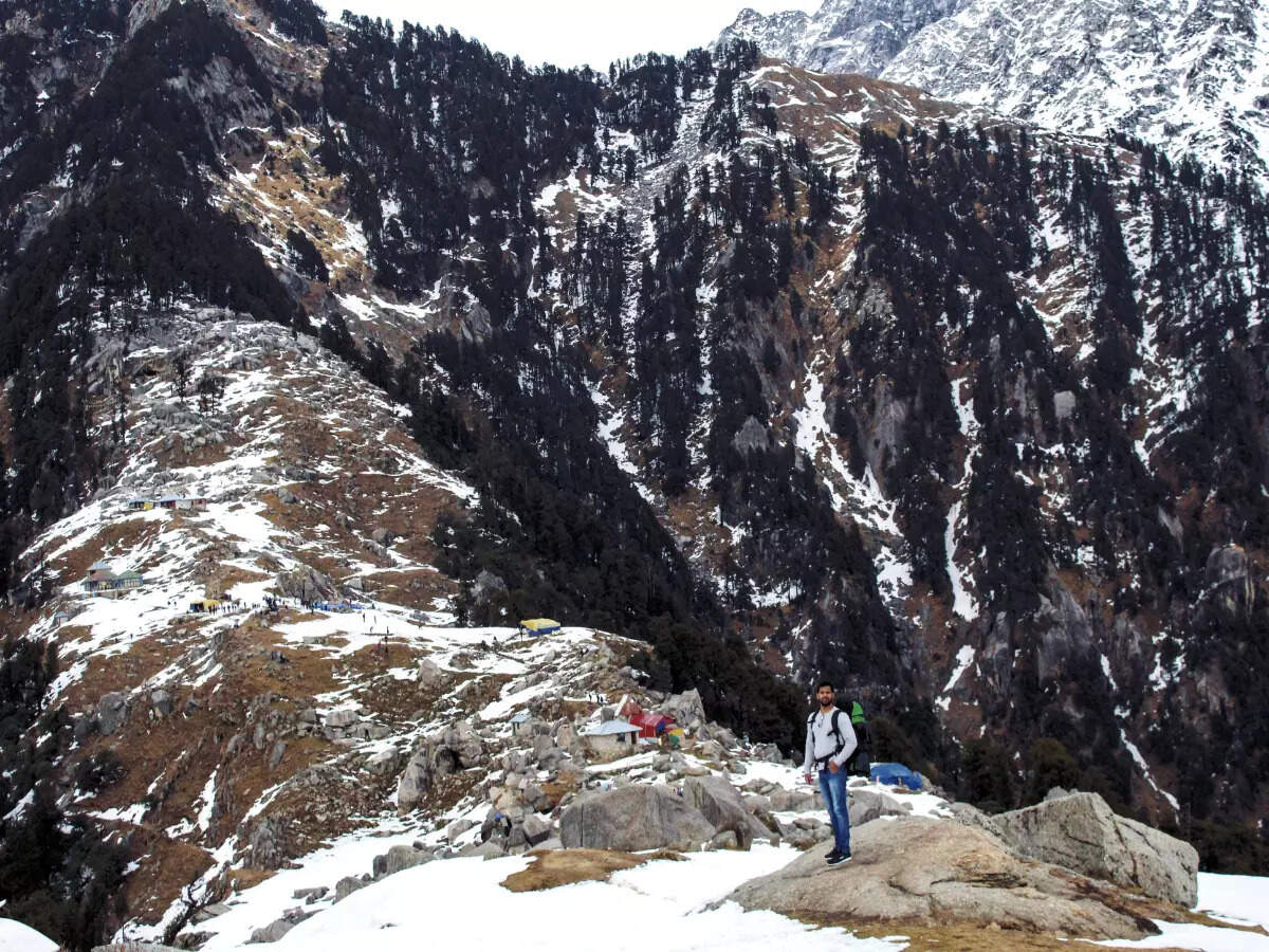 Trekking in Triund, Himachal Pradesh