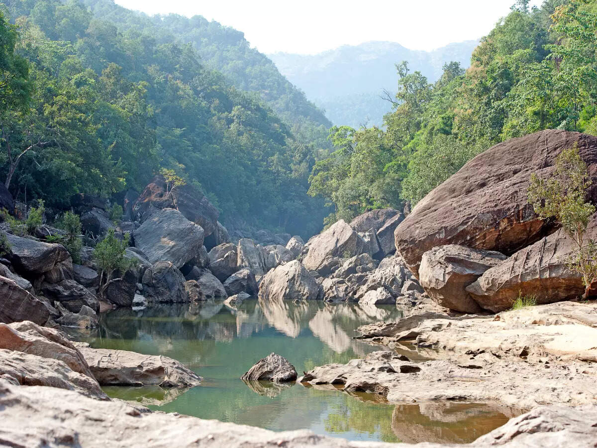 Denwa backwaters in Satpura National Park