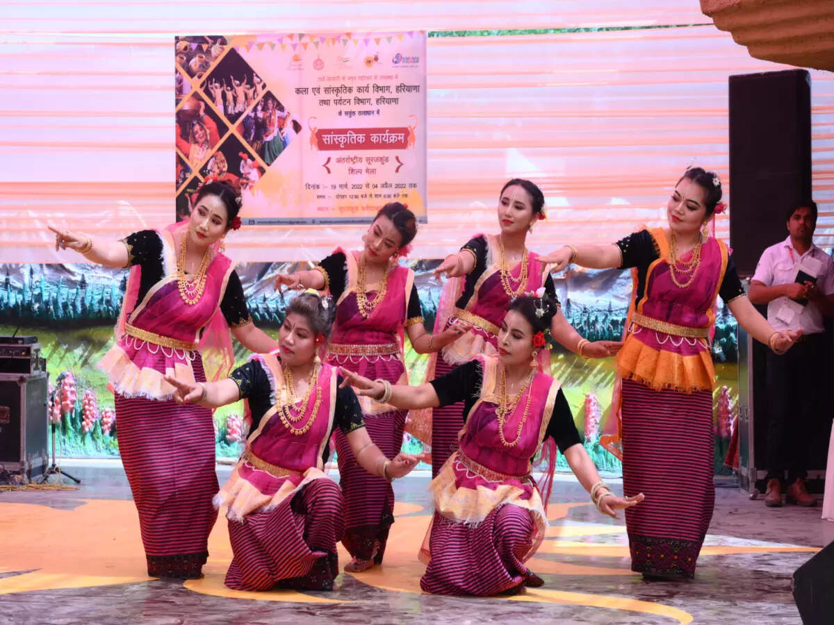 Northeastern theme at Surajkund mela Northeastern theme at Surajkund mela