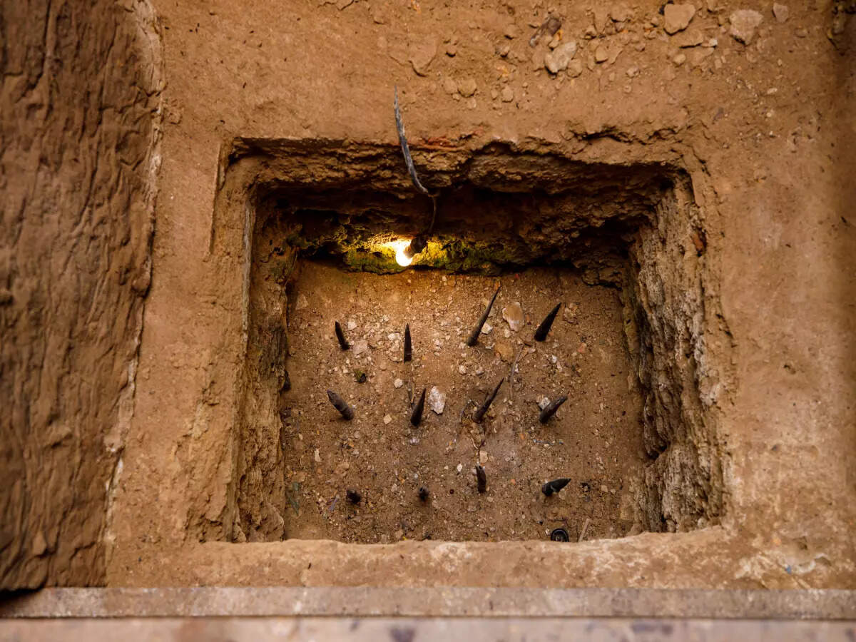 Booby traps inside Cu Chi Tunnels