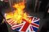 Iranian students storm British embassy in Tehran