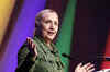 Clinton urges industry to promote internet freedom