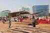 Preparations at MMRDA ground underway for Anna's fast