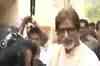 Amitabh avoids crowd outside his house