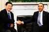 Obama meets Chinese Vice-President over trade
