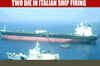 Ist pics of Indian Coast Guard intercepting Italian vessel