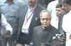 Pranab Mukherjee leaves residence for Parliament