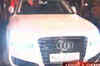Abhishek Bachchan spotted in his new car