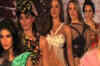 Models sizzles at Triumph lingerie show