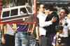 First visuals: Police reach SRK's residence