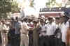 Police reach SRK's residence for crowd control