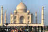 Walls of the Taj Mahal develop cracks