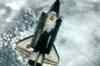 Space shuttle Discovery heads back home
