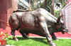 Sensex crosses 14k; day's trading halted