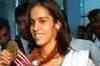 Saina Nehwal receives a royal welcome