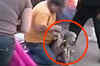 Watch: Miraculous rescue of toddler from burning car