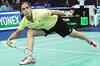 Saina Nehwal in World Badminton quarter-finals