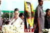 PM, Sonia pay last respects to YSR Reddy