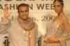 Sehwag walks the ramp in Kolkata