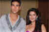 Akki & Twinkle on the cover page of Interior Magazine