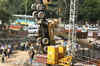 Two Delhi Metro cranes topple over, 2 injured