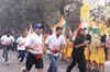 Delhi half marathon flagged off