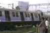 Train derails at Thane, services hit