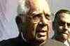 Somnath hospitalized with breathing trouble