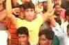 Students protest at Hyderabad university over Telangana