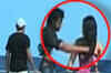 Hrithik, Barbara on candid camera