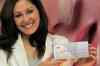 Pooja Chopra at the launch of a cosmetic product