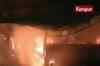 Massive fire in plywood factory in Kanpur