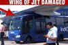 Airport bus rams into Jet Airways aircraft in Goa