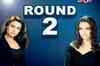 Rani gives Vidya a desi thumka at a press meet!