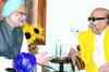 Karunanidhi meets PM in Chennai