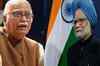 Advani calls PM weak, Cong hits back