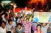 Celebrations in Mohali as India beat Pak