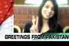 Pakistani girl wishes good luck to Team India