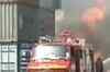 Fire in container yard at Mumbai port, one killed