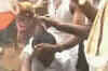 Unique ritual: Coconuts cracked on heads of devotees