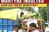 Martyred Chhattisgarh cops ferried in garbage truck
