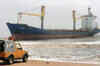 'Tar balls on Juhu beach not from MV Wisdom'