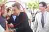 French President Nicolas Sarkozy involved in scuffle