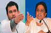 Rahul Gandhi ups ante against Mayawati