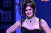 Zarine at the Indian International Jewellery Week