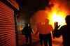 Violence spreads to new areas in London